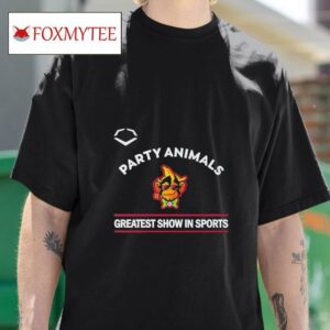 Savannah Bananas Party Animals Greatest Show In Sports Tshirt