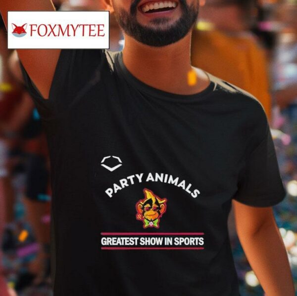 Savannah Bananas Party Animals Greatest Show In Sports Tshirt