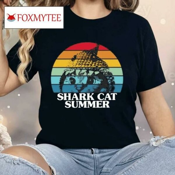 Shark Cat Summer Pride Shirt