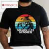 Shark Cat Summer Pride Vintage Shirt
