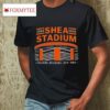 Shea Stadium New York Retro Baseball Park Vintage Old School Shirt