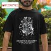 Skeleton Creator Society Struggle Survive Succeed Tshirt