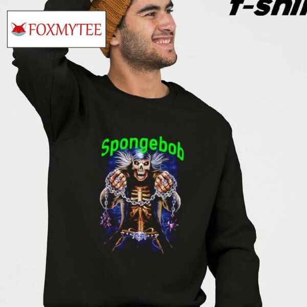 Skull Spongebob Shirt