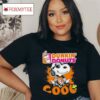Snoopy And Woodstock Cool Dunkin’ Donuts Logo 2024 Shirt