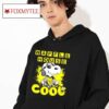 Snoopy And Woodstock Cool Waffle House Logo Shirt