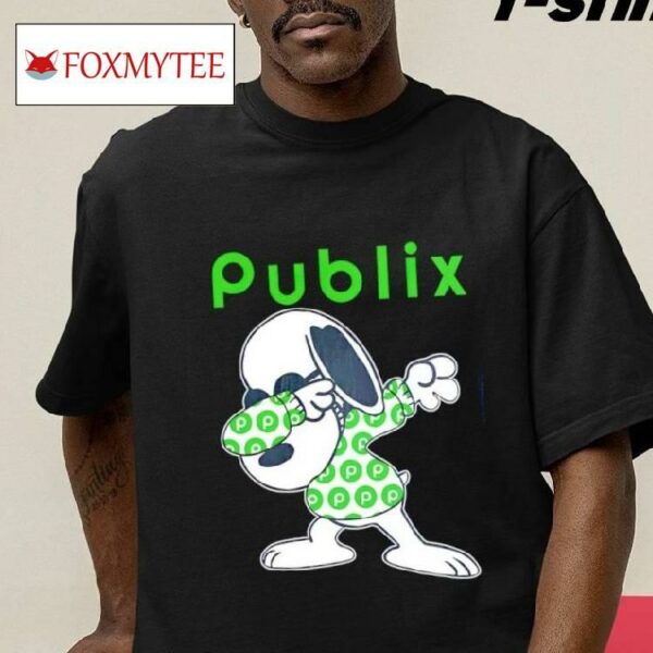 Snoopy Dadbing Publix Logo Shirt
