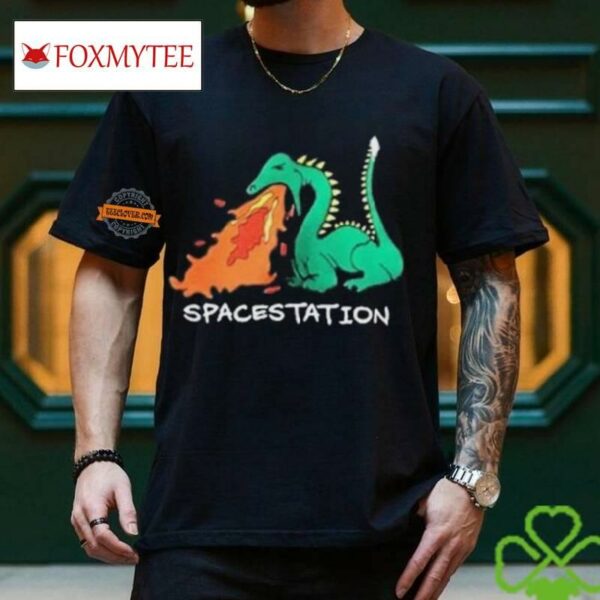 Spacestation Gaming Ssg Spitfire Black Shirt