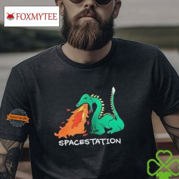 Spacestation Gaming Ssg Spitfire Black Shirt