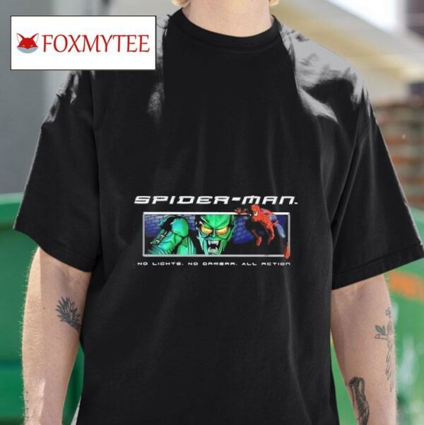 Spider Man No Light No Gamers All Action Tshirt