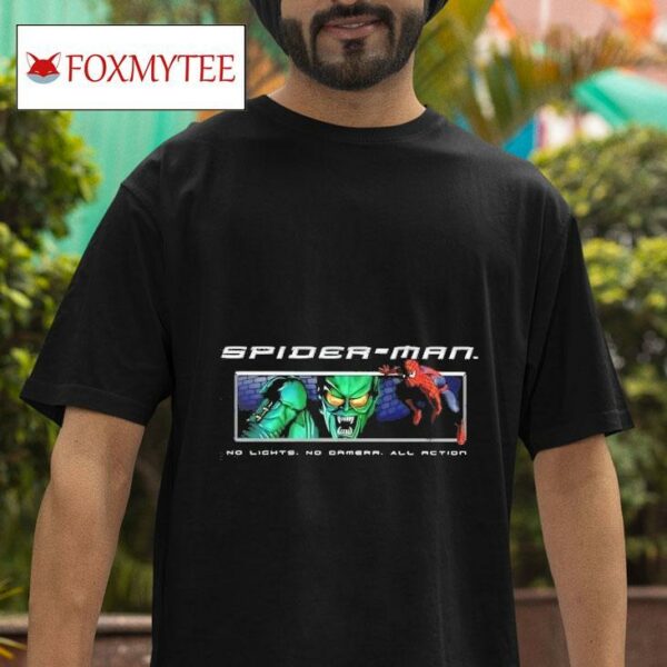Spider Man No Light No Gamers All Action Tshirt