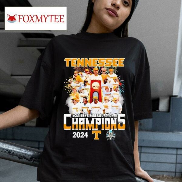 Tennessee Volunrs Baseball Ncaa Men National Champions Tshirt