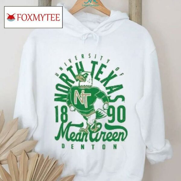 Texas Mean Green Ivory Mascot T Shirt