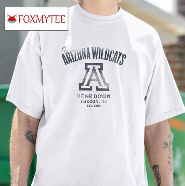 The Arizona Wildcats Bear Down Tucson Az Est Vintage Tshirt
