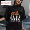 The Baltimore Orioles Baseball Best Players Abbey Road Signatures Tshirt
