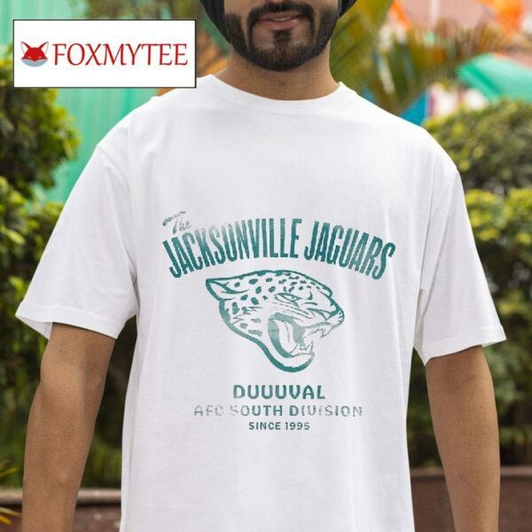 The Jacksonville Jaguars Duuuval Afc South Division Since Vintage Tshirt