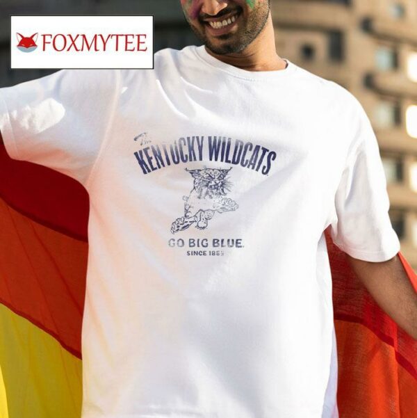 The Kentucky Wildcats Go Big Blue Since Vintage Tshirt