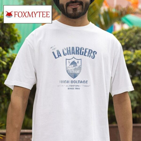 The Los Angeles Chargers High Boltage National Football League Since Vintage Tshirt