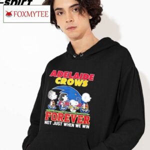 The Peanuts Abbey Road Adelaide Crows Forever Not Just When We Win Shirt