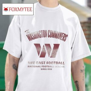 The Washington Commanders Nfc East Football National Football League Since Vintage Tshirt