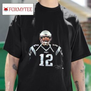 Tom Brady New England Patriots Goat Lfg Signature S Tshirt