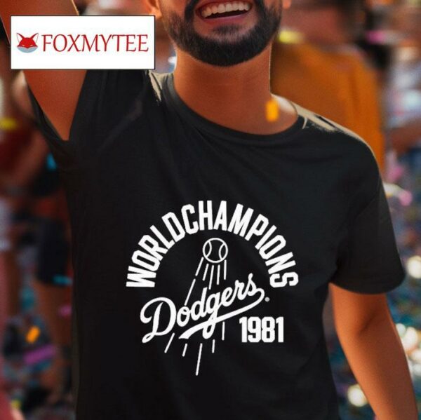 Tommy Lasorda World Champions Dodgers S Tshirt