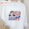 Trump Convicted Felon I’d Ather Vote For A Felon Than A Jackass T Shirt