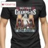 Uconn Huskies Back 2 Back National Champions Men’s Basketball T Shirt