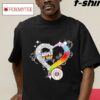 Washington National Go Nats Diamond Love Heart Pride Shirt