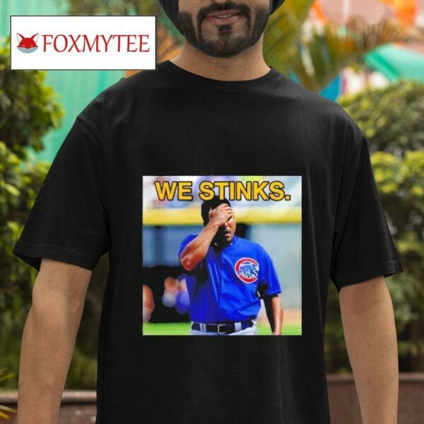 We Stinks Chicago Cubs Tshirt