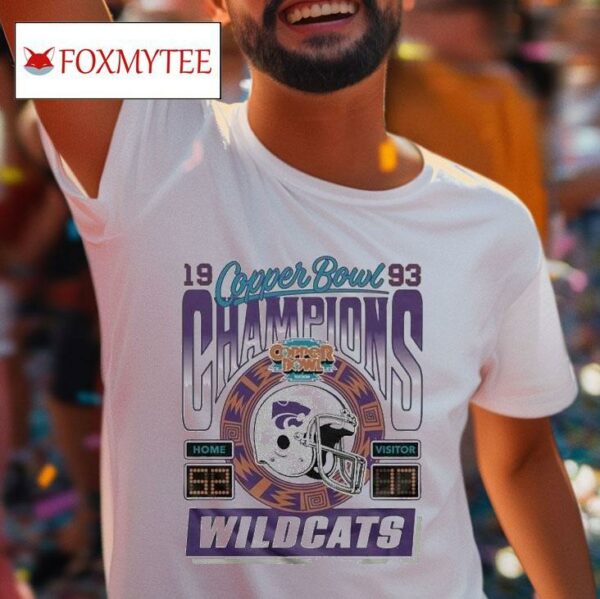 Wildcats K State Copper Bowl Champions Home Visitor S Tshirt