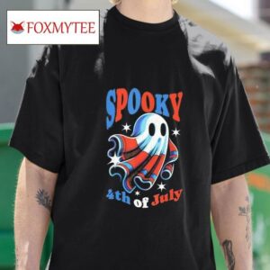 Th Of July Spooky Funny Patriot Spooky Fourth Of July Tshirt