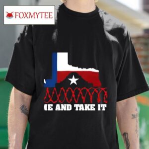 Attorney General Ken Paxton Come And Take It Razor Wire Texas Tshirt