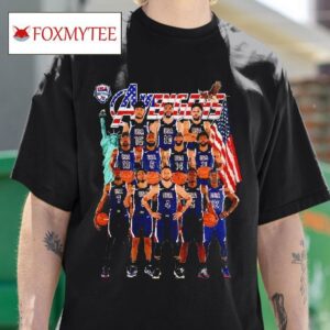 Avenger Team Basketball Usa Tshirt