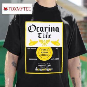 Legend Of Zelda Ocarina Of Time Corona Beer Est Tshirt