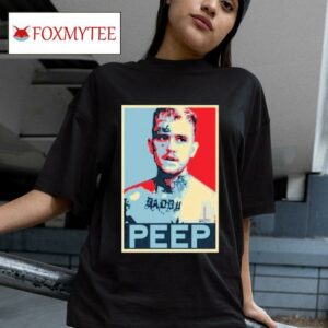 Lil Peep Daddy Peep Portrais Tshirt