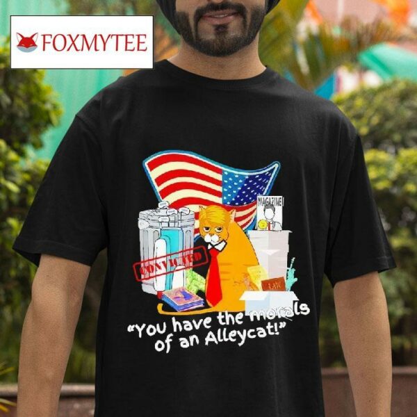 Morals Of An Alley Cat Presidential Debate Quote Tshirt