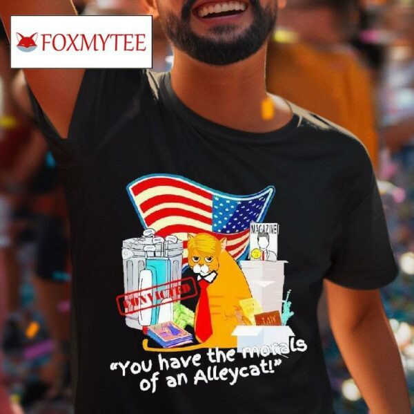 Morals Of An Alley Cat Presidential Debate Quote Tshirt