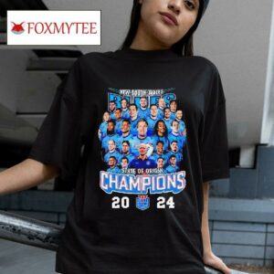 New South Wales State Of Origin Champions Tshirt