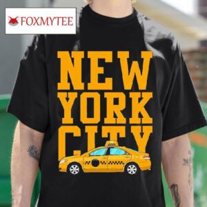 New York City Car Taxi Tshirt