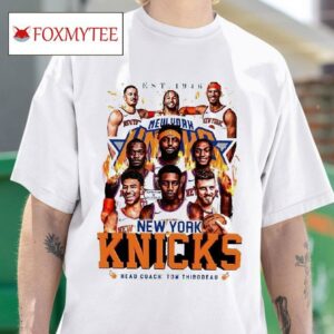 New York Knicks Head Coach Tom Thibodeau Team And Player Stars Tshirt