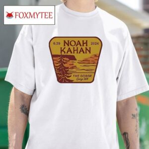Noah Kahan The Gorge George Wa Tshirt