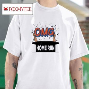 Omg Home Run New York Mets Tshirt