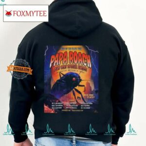 Papa Roach Rise Of The Roach Tour 2024 Plus Very Special Guests Celebrating 25 Years Of Infest Schedule List Date Unisex T Shirt