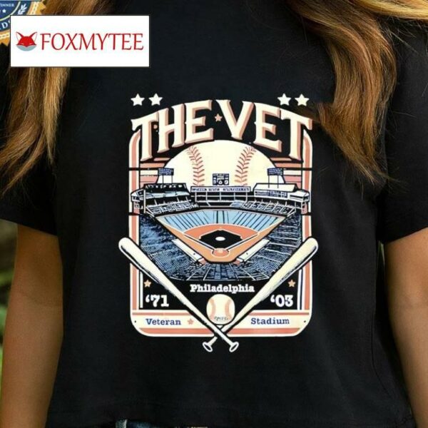 Philadelphia Phillies The Vet Veteran Stadium Vintage Shirt