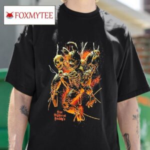 Skeleton Five Nights At Freddy S Vintage Tshirt