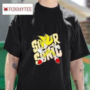 Super Sonic The Hedgehog Tshirt