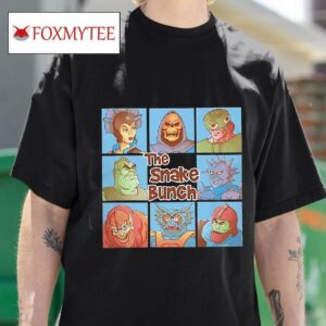 The Snake Bunch Masters Of The Universe Style Of The Brady Bunch Tshirt