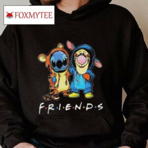 Winnie The Pooh Tigger And Stitch Best Friends Disney Fan Shirt